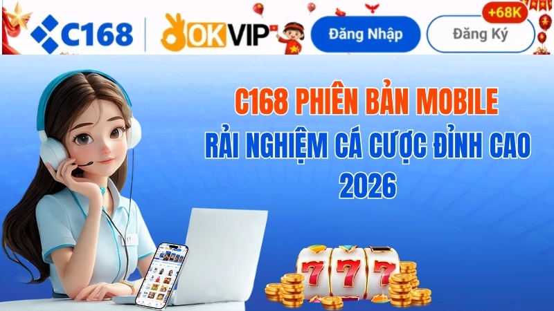Trải nghiệm sự đột phá với c168 phiên bản mobile trong năm 2026 2 C168 Phiên Bản Mobile – Trải Nghiệm Trên Điện Thoại