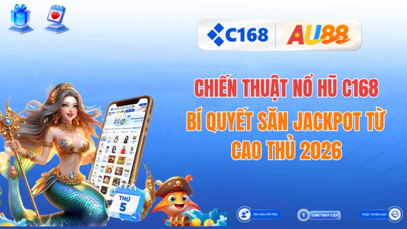 Chiến Thuật Nổ Hũ C168: Bí Quyết Săn Jackpot Từ Cao Thủ 2026 2 Chiến Thuật Nổ Hũ C168: Bí Quyết Săn Jackpot Từ Cao Thủ 2026