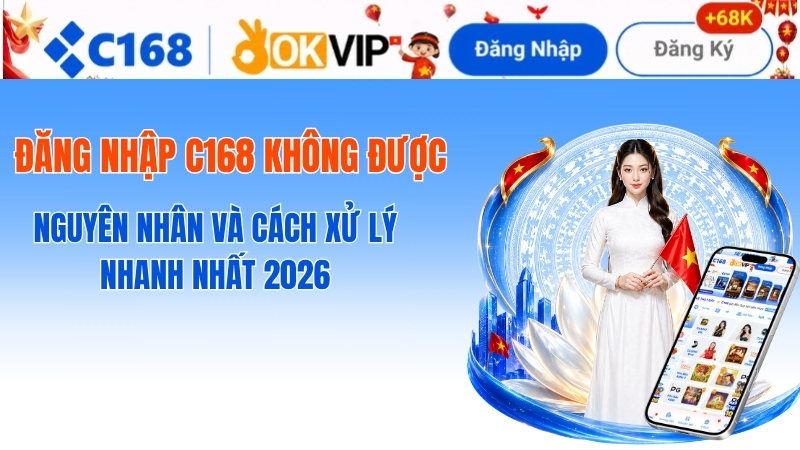 Đăng Nhập C168 Không Được – Nguyên Nhân & Cách Khắc Phục